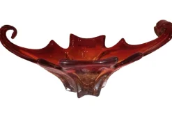 Tafelaufsatz aus Muranoglas, Flavio Poli . zugeschrieben