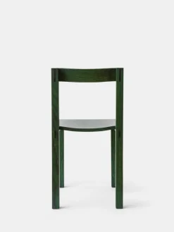 Tal Stühle aus Grüner Eiche von Léonard Kadid für Kann Design, 8 . Set