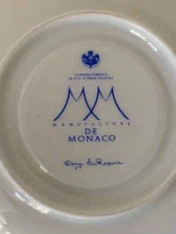 Tassen und Untertassen von Monaco Porcelain Design, 1970er, 6er Set
