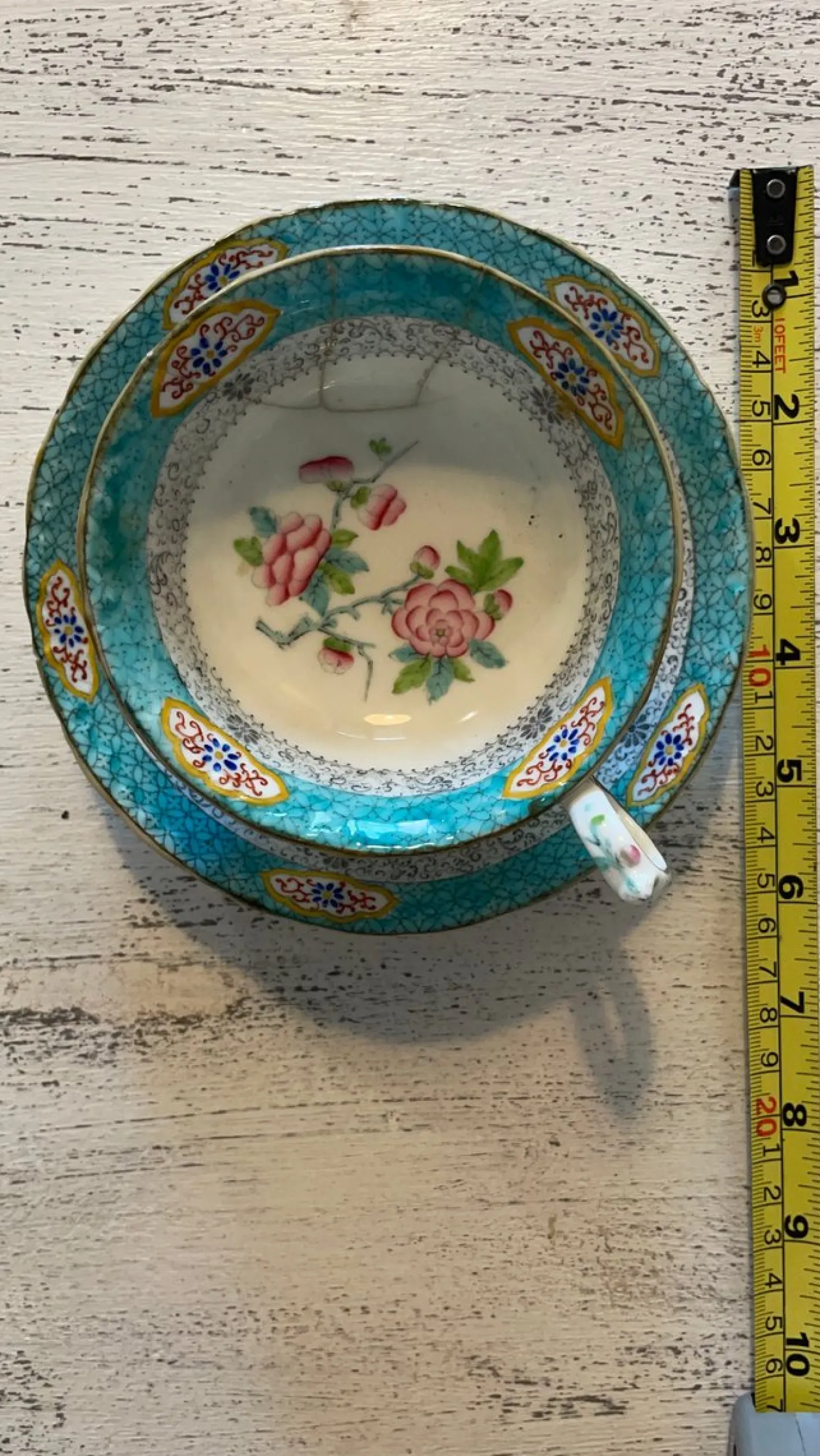 Tassen von Minton & Boyle, 1830er, 2er Set