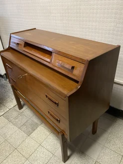 Teak Sekretär von Arne Wahl Iversen für Vinde Møbelfabrik, 1960er