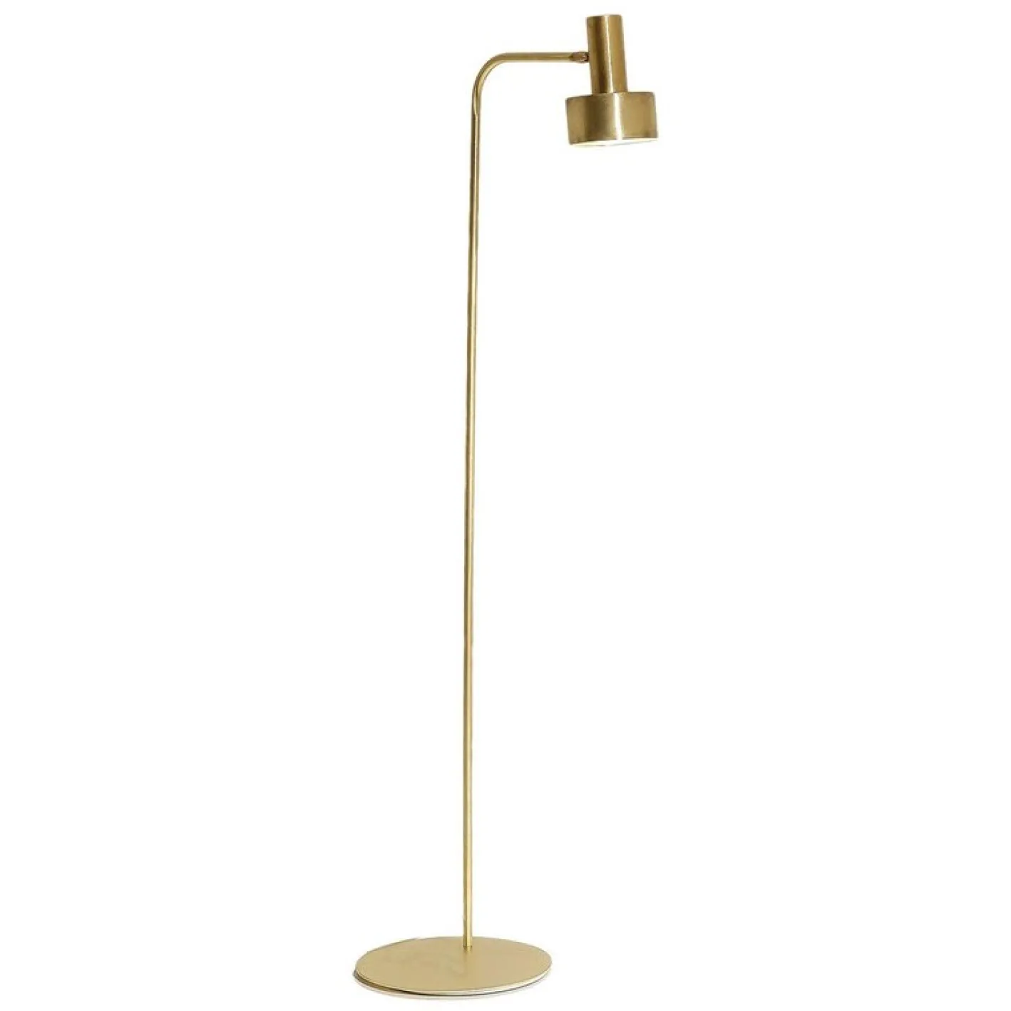 TF310 Stehlampe aus satiniertem Messing von Daluce