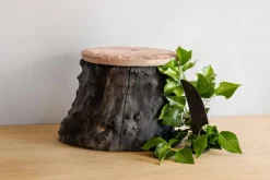 The Wheel of Time Skulptur aus lackiertem Holz von Jean-Baptiste Van Den Heede