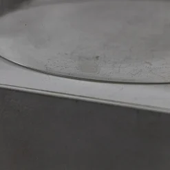 Tischlampe aus Glas von Luxo, 1980er