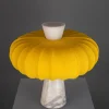 Tischlampe aus Marmor & Kadmiumgelb aus Baumwolle von ZAVADSKI
