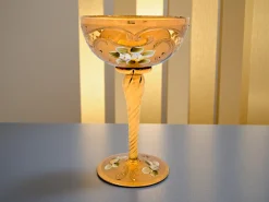 Tre Fuochi Champagnergläser aus Muranoglas von Manifattura di Murano, 1960er, 6er Set