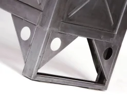 Tschechische Werkbank aus Holz & Metall, 1940er