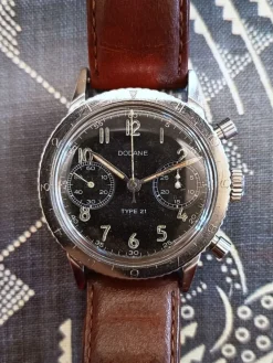 Typ 21 Militär-Chronograph von Dodane, 1960-69