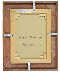 Unknown, Montagnachmittag, 1990er, Ölgemälde
