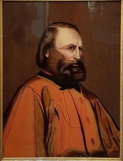 Unknown, Portrait of Giuseppe Garibaldi, Frühes 20. Jh., Öl auf Leinwand