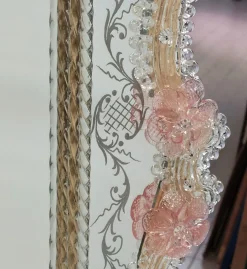 Venezianischer Spiegel aus Muranoglas 
