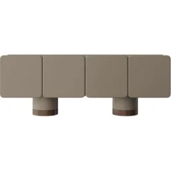 Venus Sideboard mit 4 abgerundeten Türen von Ultramobili