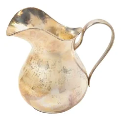 Versilberte italienische Vintage Kaffeekanne von F.lli Gallo, 1950er