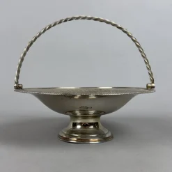 Versilberter Korb, 1800er