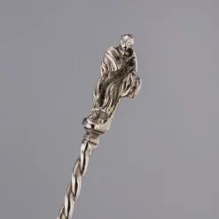 Viktorianische Salze & Löffel aus massivem Silber, 19. Jh., London, 1870er, 6er Set