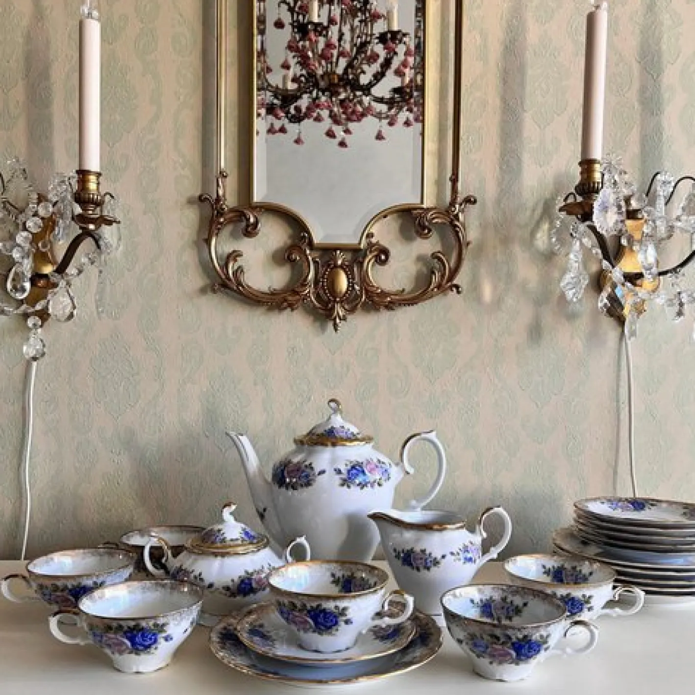 Vintage Bavaria Winterling Kaffeeservice