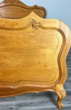 Vintage Bettgestell aus Eiche