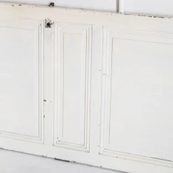 Vintage Door or Headboard in Painted Pine Wood, France, 1950s