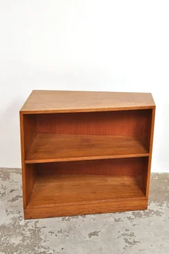 Vintage Eckregal aus Eiche, 1950er