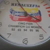 Vintage F1 Fünffach Weltmeisteruhr von Renault, 1990er