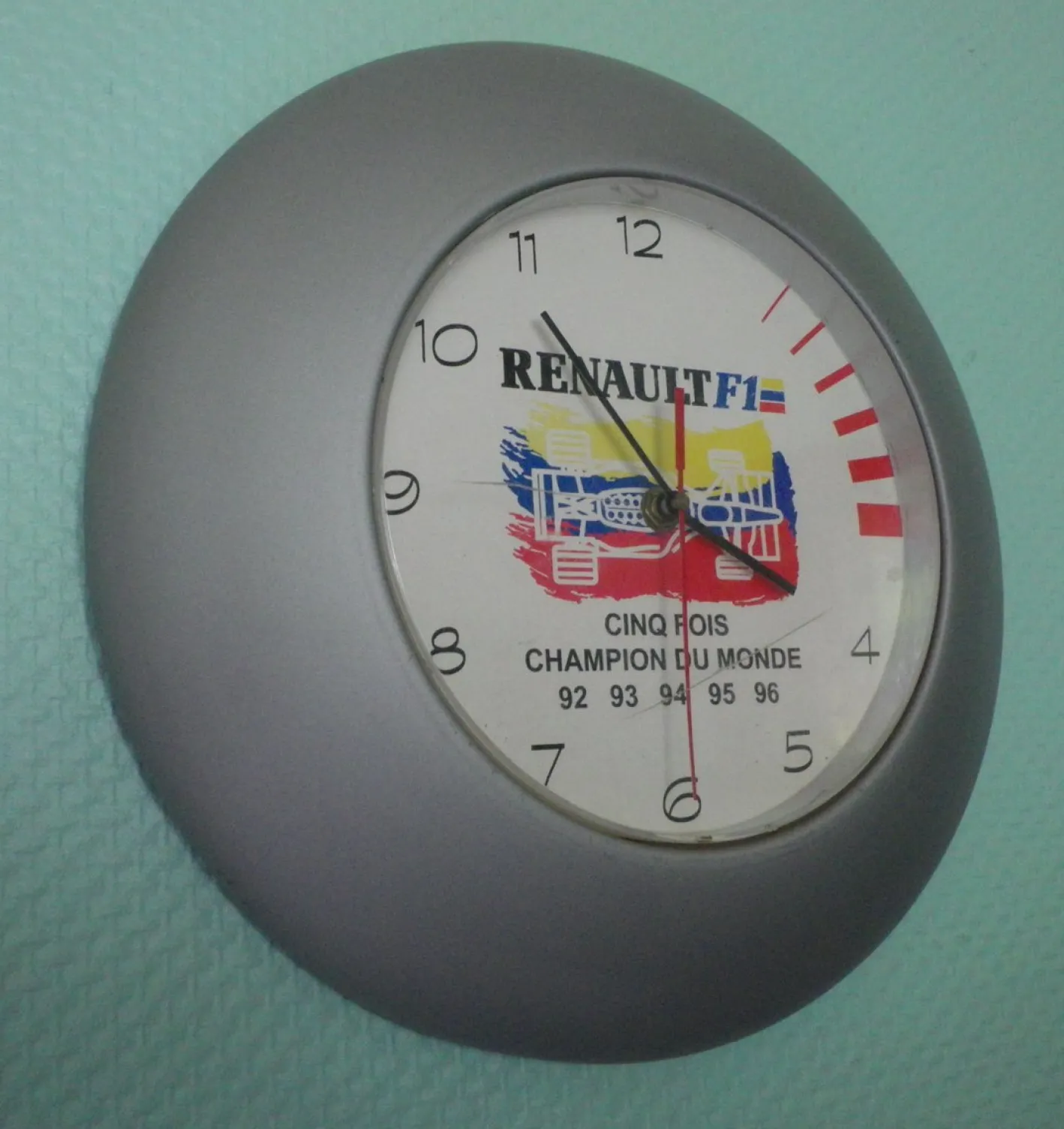 Vintage F1 Fünffach Weltmeisteruhr von Renault, 1990er