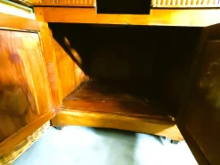 Vintage Frisiertisch aus Kirschholz, 1890er