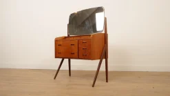 Vintage Frisiertisch mit Spiegel