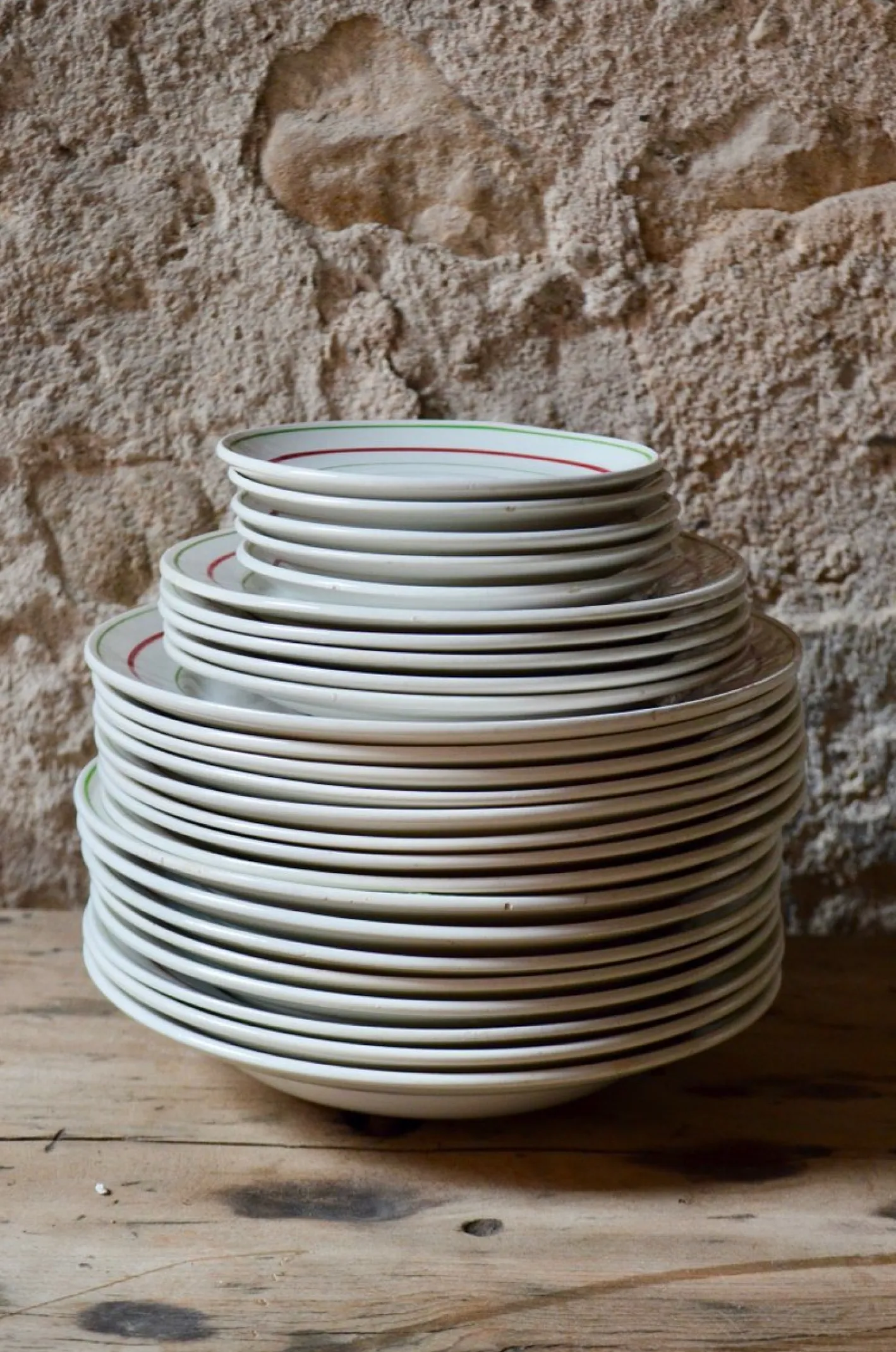 Vintage Geschirrset, 1940er, 36er Set