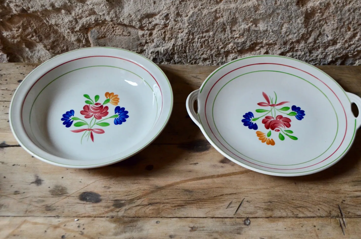 Vintage Geschirrset, 1940er, 36er Set
