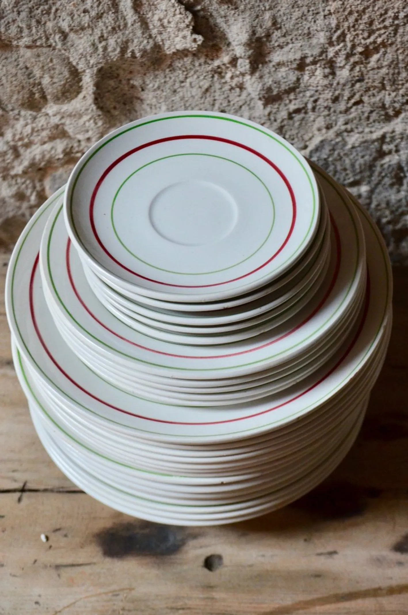 Vintage Geschirrset, 1940er, 36er Set