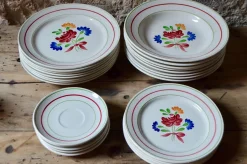 Vintage Geschirrset, 1940er, 36er Set