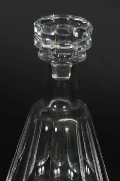 Vintage Harcourt Talleyrand Kristallglas Dekanter Baccarat zugeschrieben, 1950er, 2er Set