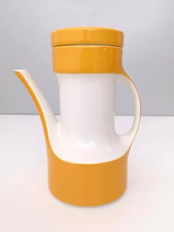 Vintage Kaffee- oder Teeservice von Riccardo Schweizer für Pagnossin Ceramica, 1970er, 16 Set