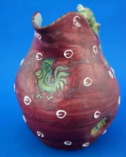 Vintage Keramikkaraffe von the Maiolica Artigiana Umbra Factory, 1950er