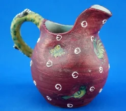 Vintage Keramikkaraffe von the Maiolica Artigiana Umbra Factory, 1950er