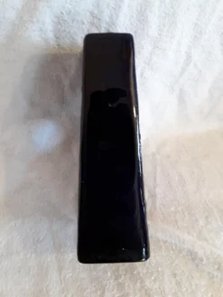 Vintage Modell 157/18 Krugvase aus dunkelblauer Keramik von Walter Becht