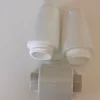 Vintage Modell 6068 Wandlampe aus Keramik von Wilhelm Wagenfeld für Lindner, 1958