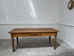 Vintage Oak Worktable, 1960s