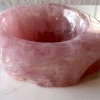 Vintage Schale aus Rosenquarz, 1960er