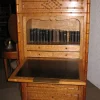 Vintage Sekretär aus Kirschholz & Ahorn