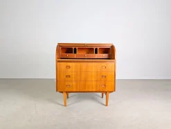 Vintage Sekretär aus Teak von Egon Ostegaard