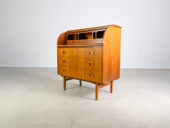 Vintage Sekretär aus Teak von Egon Ostegaard