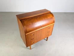 Vintage Sekretär aus Teak von Egon Ostegaard