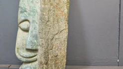 Vintage Skulptur aus Naturstein von Peter Munetsi, 1970er