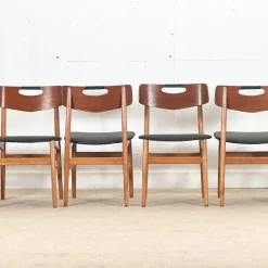 Vintage Stühle aus Eiche von Bramin, 1960, 6er Set