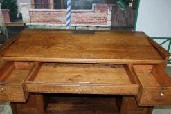 Vintage Werkbank aus Eiche