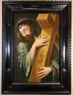 Workshop of Michael Coxie, Christ Carrying the Cross, 1600, Öl an Bord