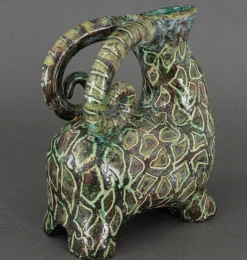Zoomorpher Krug aus Keramik, 1960